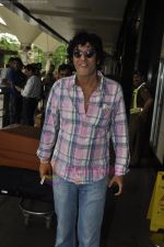 Chunky Pandey return from london in Mumbai Airport  on 14th July 2011 (15).JPG